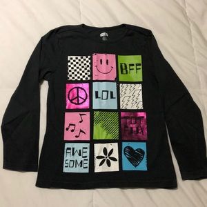 Girls Crazy 8 Top 🖤